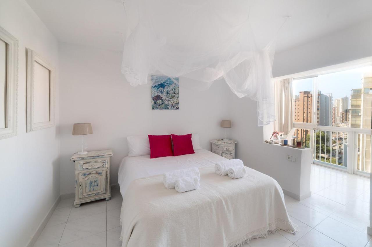 Apartamento Moonkey - Apto Paris Con Piscina Y Parking Benidorm Exterior foto