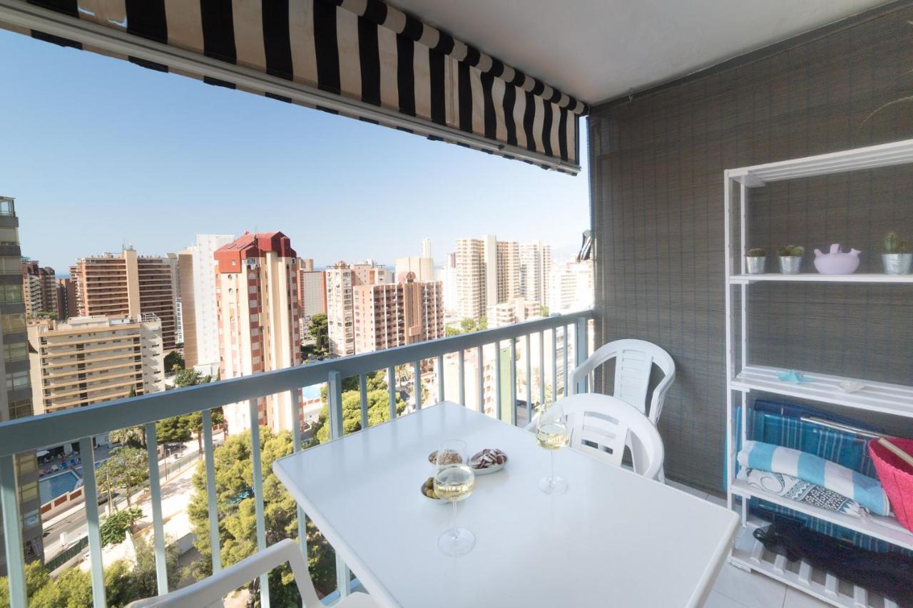 Apartamento Moonkey - Apto Paris Con Piscina Y Parking Benidorm Exterior foto