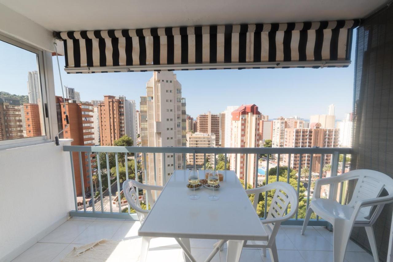 Apartamento Moonkey - Apto Paris Con Piscina Y Parking Benidorm Exterior foto